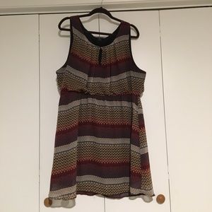 3X Sleeveless Dress